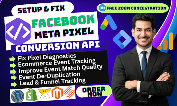 setup meta pixel, facebook conversion API via GTM server side