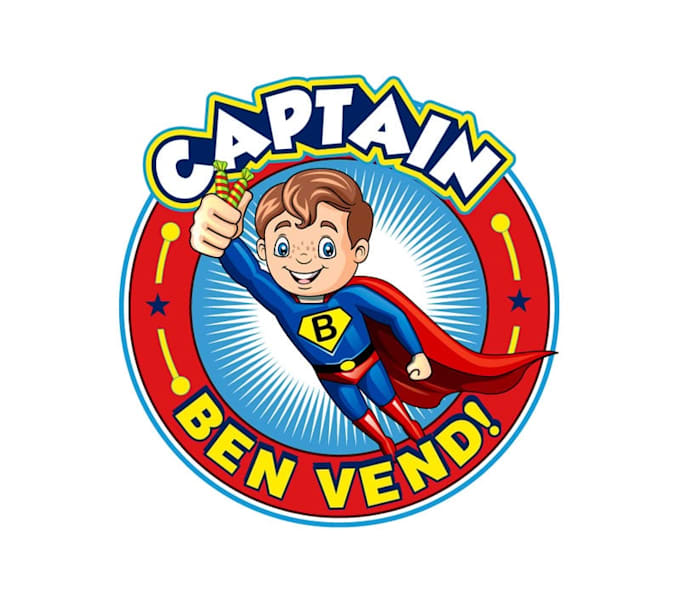 design original super hero logo