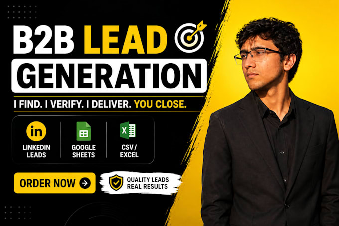 provide verified b2b decision maker leads and email lists