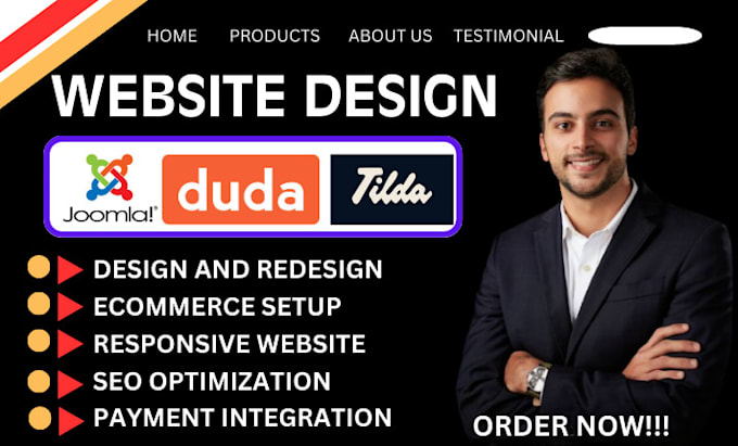 create tilda website redesign, tilda website design ,tilda website, landing page
