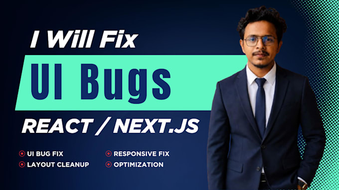 fix react nextjs frontend bugs and improve UI