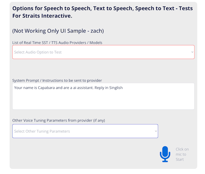 build a custom speech to speech pipeline