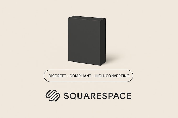 design a secure, high converting squarespace adult toy e commerce store