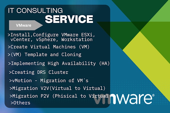 configure and troubleshoot vmware esxi, vcenter, vsphere ha