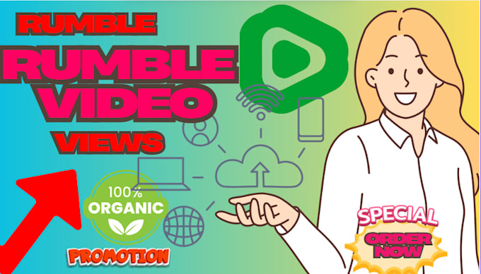 increase rumble video views organic 100 real audience