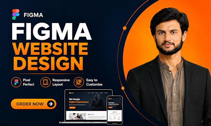 create modern figma website design and high converting landing page UI UX