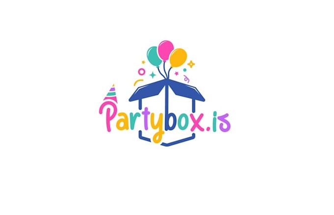 design fun classy party rental business logo