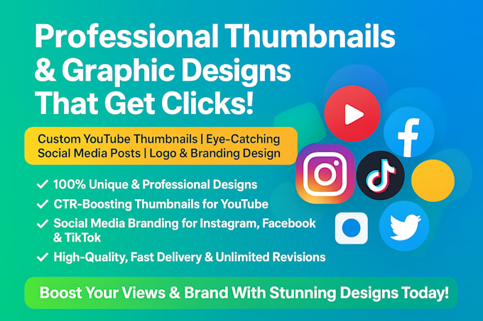 make attractive youtube thumbnails