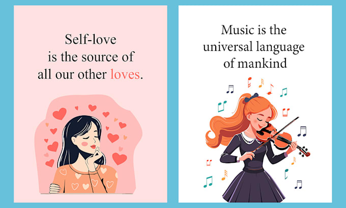 do social media posts with inspirational quotes
