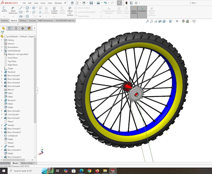 model simple 3d parts in solidworks sincerely and professionally