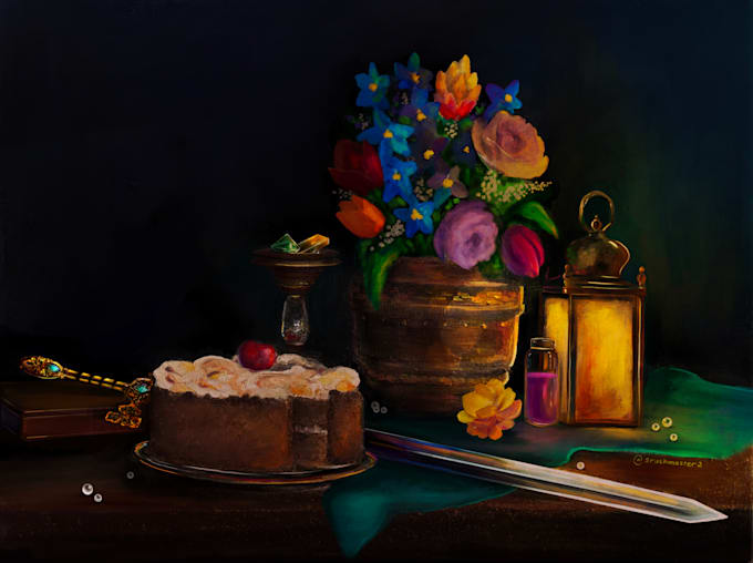 make digital landscapes and still life