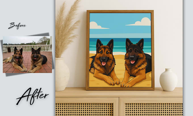 turn your photo into vector art