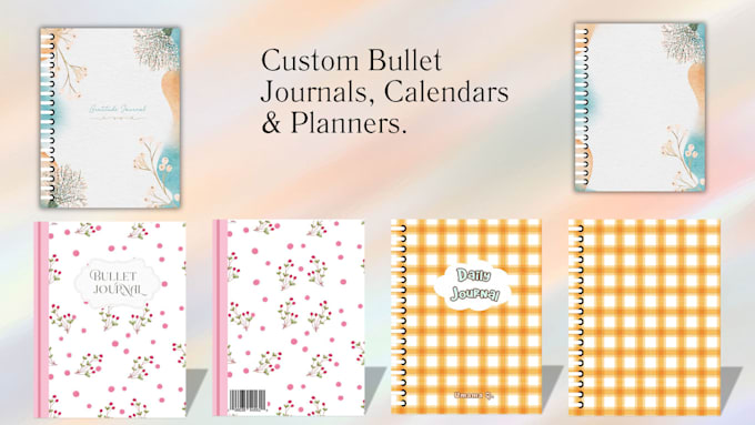 design bullet journals, calendars, and planners