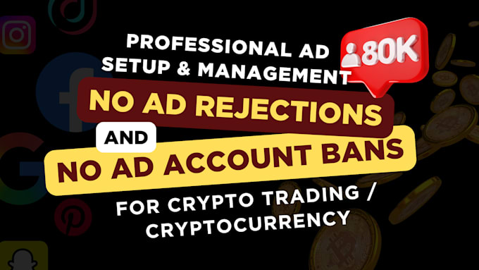 set up and manage your crypto facebook and google ad