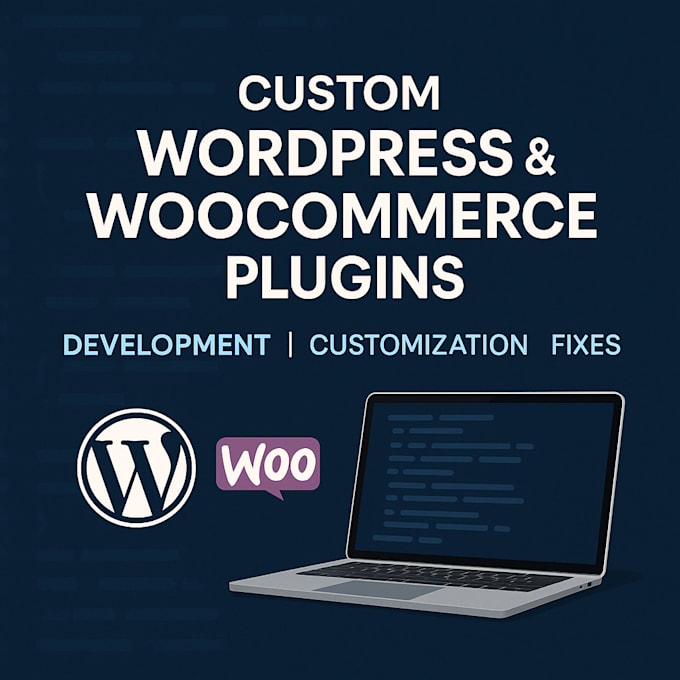develop or customize wordpress and woocommerce plugins