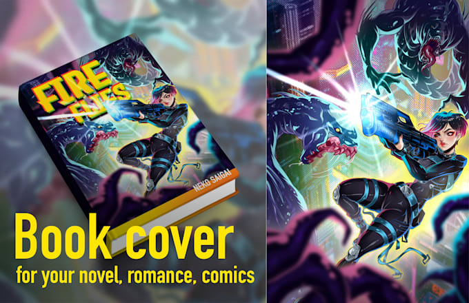 create book cover illustration for romance, fantasy, KDP, amazon