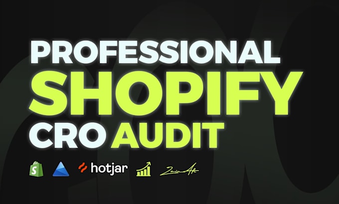do conversion rate optimization cro audit, shopify cro, shopify audit