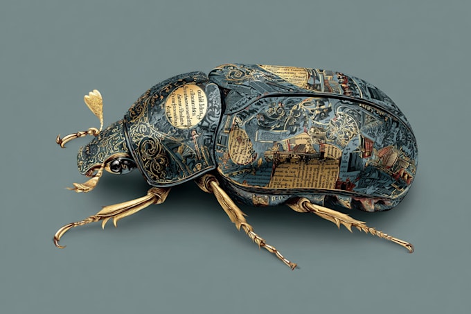 draw scientific animals, encyclopedia book illustrations