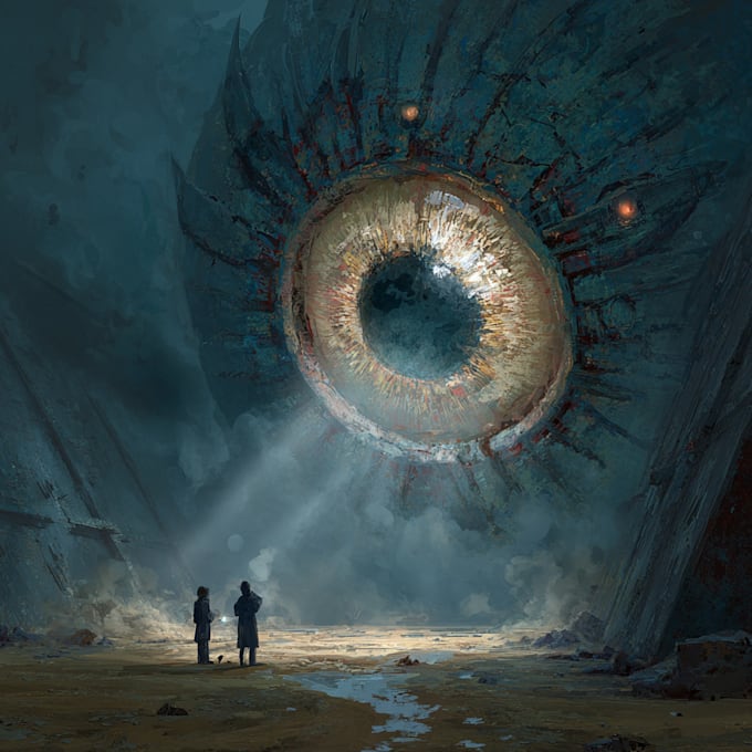 illustrate fantasy and sci fi horror