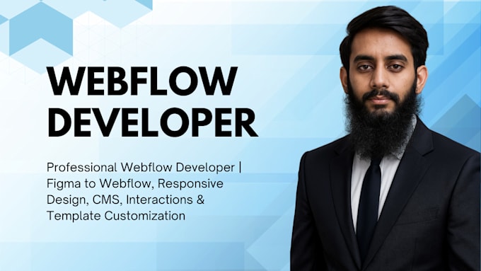 design, update or fix webflow website, convert your figma to webflow