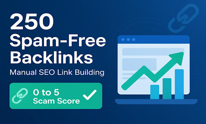 manually build 250 spam free mixed backlinks full off page seo services