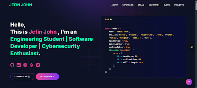 Build secure and scalable web applications using nextjs react and ...