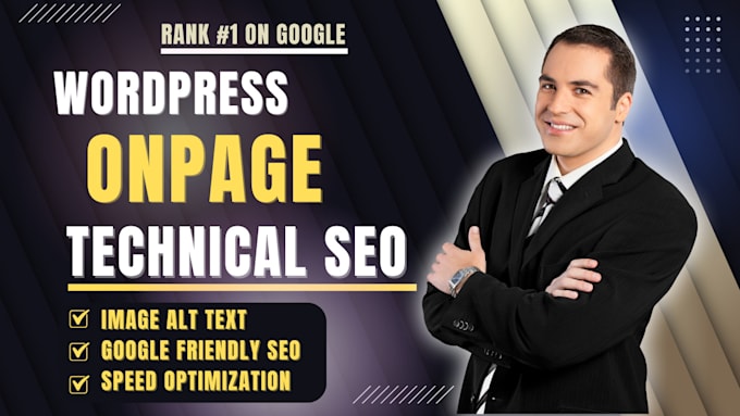 do seo onpage website optimize wordpress technical services para google rankings