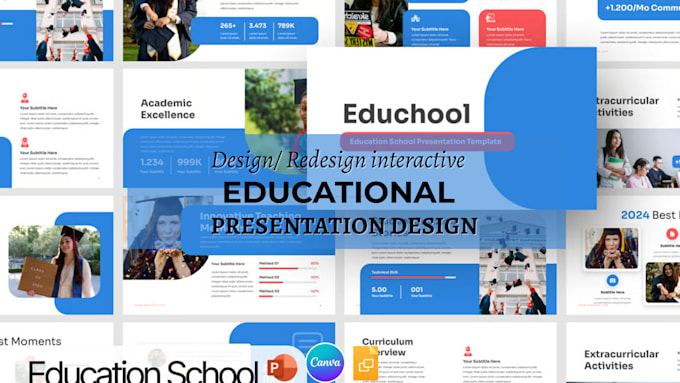 Design engaging educational presentation and training slide design in ...