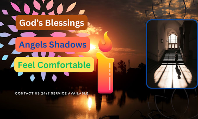 send you blessings from god, activate angels by prayers