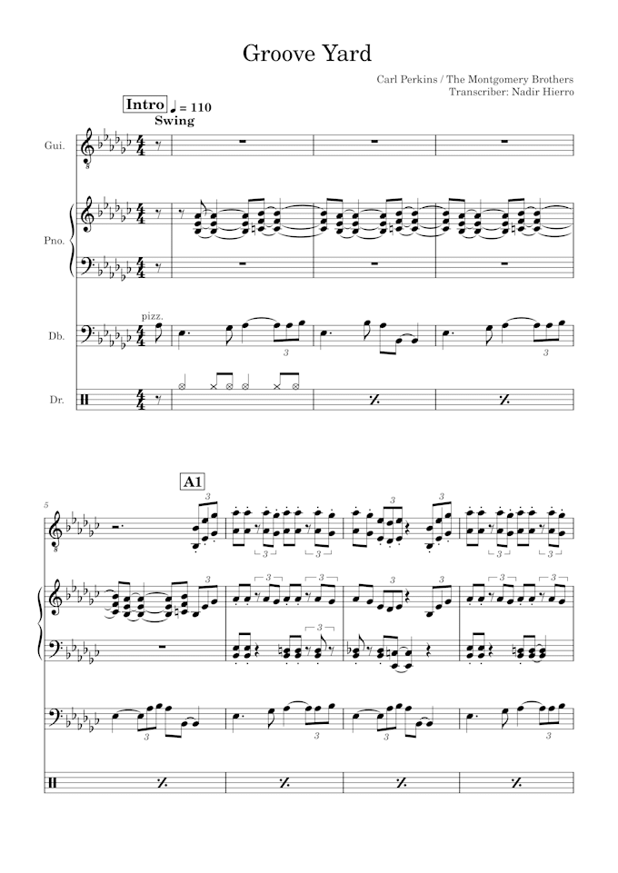 create accurate and high quality music transcriptions