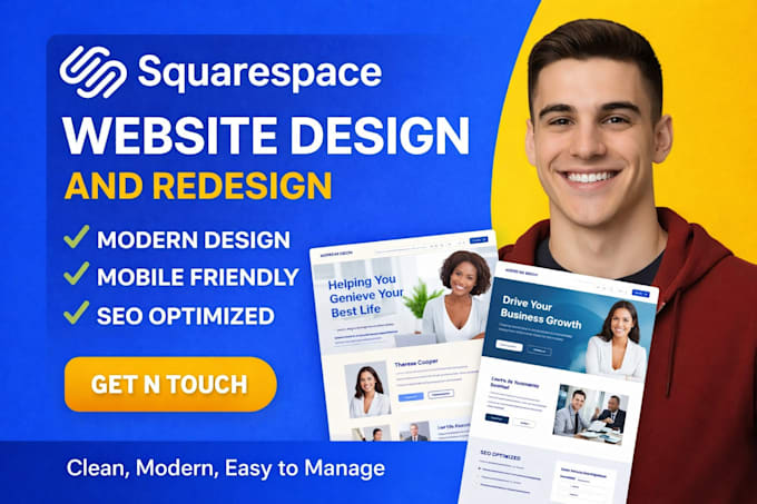 do squarespace website design squarespace website redesign website development