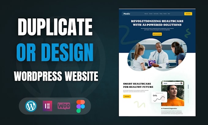design, duplicate, replicate or clone any wordpress website