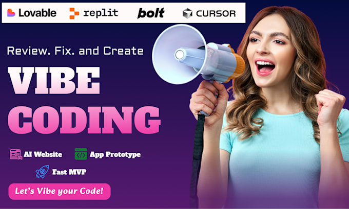 vibe coding ai website, vibe coding app, vibe coding mvp and fix using lovable
