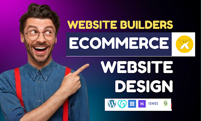 design migrate optimize shopify wordpres wix hostinger godaddy ecommerce site