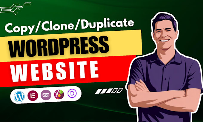 duplicate, copy, clone, revamp or redesign wordpress, wix website