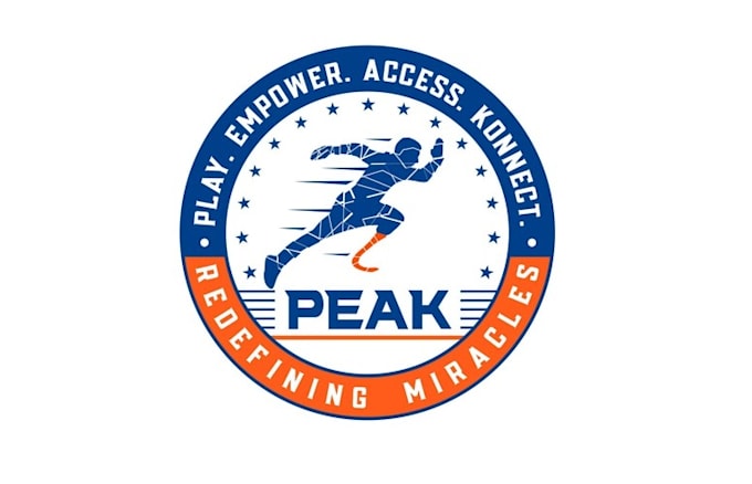 design adaptive sports nonprofit disability program logo