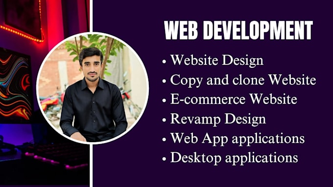 develop professional websites, web apps, and ecommerce solutions