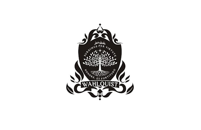 design modern family crest logo