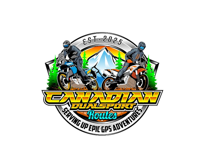create exclusive and marvelous motorcycle logo design