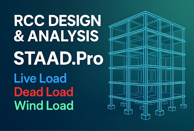 Do rcc structural design and analysis for buildings by Muheebharge | Fiverr