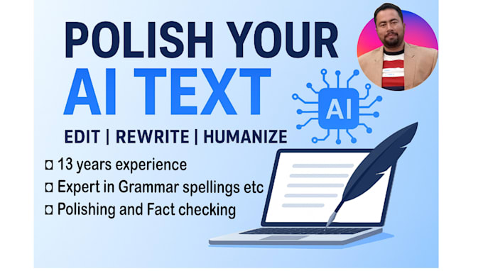 edit and improve ai generated content