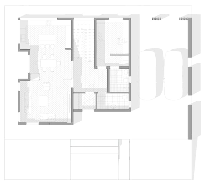 redraw 2d floor plans from your sketches or paper drawings
