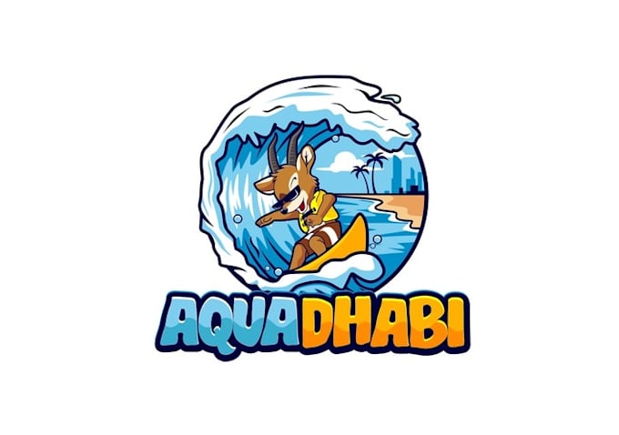 design extraordinary a fun water park logo