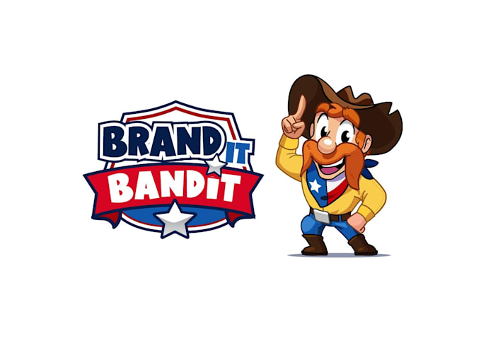 create a custom mascot, caricature, or character logo
