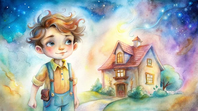 illustrate children book cartoon illustration kids story book picture book cover