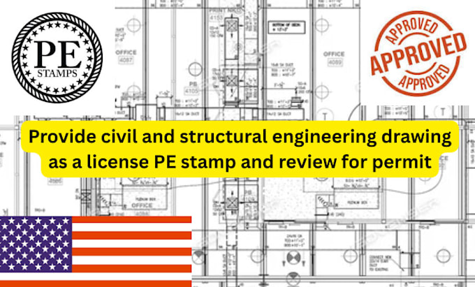 License architect structural engineering pe stamp idaho illinois ...