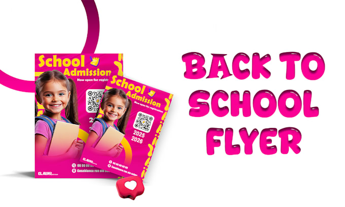 do back to school school flyer