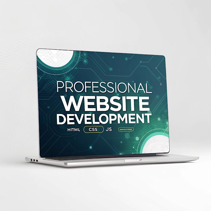 develop a modern and professional website with clean code
