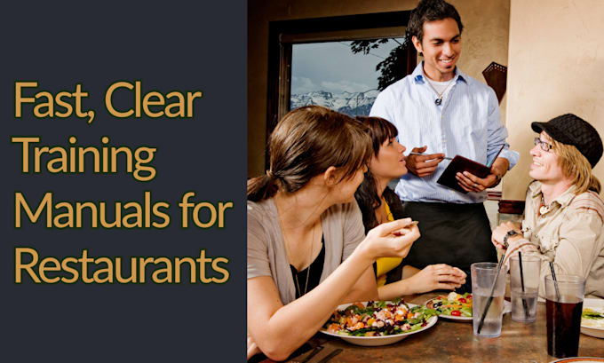 create full restaurant training programs