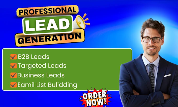 do email list building, email finding and verification, business funding leads